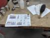 Thomas Sign & Awning Co. did a great job working with the Foundation to come up with a monument design for the Park signs. Here you can see the table where the signs are being made.