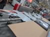Each sign will have a front and back face and here you can see all four soldier cutouts for the sign. They have been painted and are in the drying process.
