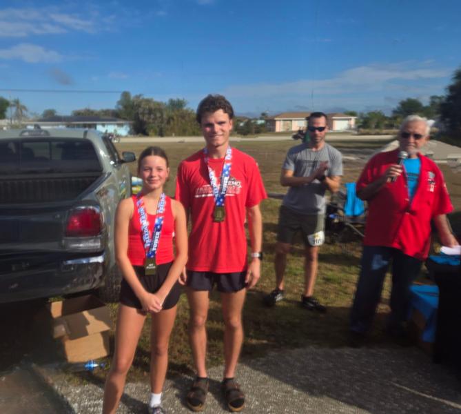 Tyler Anderson and Molly Strayer